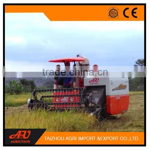 Mini Reaper Binder Rice Combine Harvester thumbnail-2