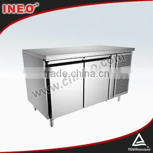 2 Door Stainless Steel Commercial Undercounter Bakery Freezer/Boat Freezer/Fish Freezer thumbnail-1