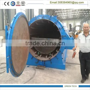 Tunnel Pyrolysis Reactor, Full Open Door Type Special Pyrolysis Plant Recycling Waste Tires To Oil Plant thumbnail-1