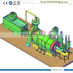 Waste to Diesel Oil Recycling Plant by Pyrolysis and Catalyst thumbnail-1