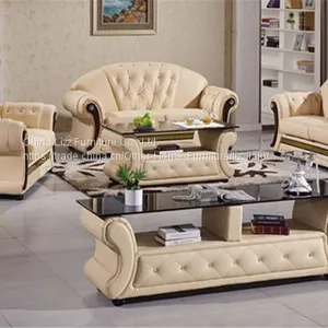 2017 New Design Sofa Classic Leather Sofa thumbnail-1