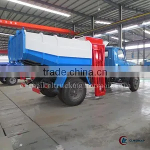 DONGFENG 140 4*2 Side Load Garbage Truck 10m3 thumbnail-1