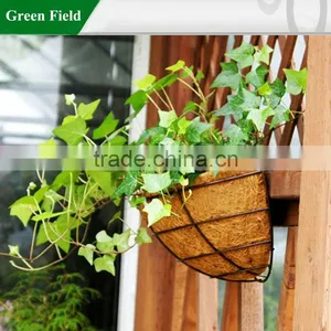 Wire Wall Basket With Coconut Liner,Wire Basket,Flower Planter thumbnail-1