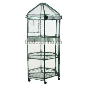Hexagonal 3 Tier Greenhouse thumbnail-1