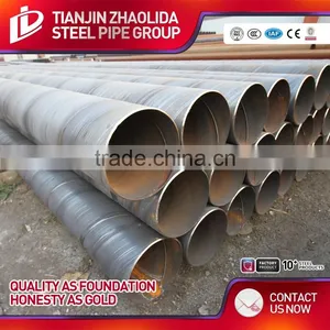 Manufacturer Supply Ssaw Sprial Structure Welded Steel Pipe in China thumbnail-1