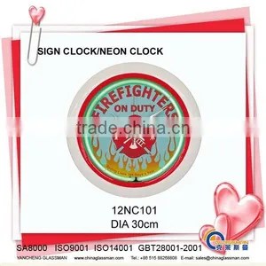 NEON CLOCK WALL CLOCK 12NC101 thumbnail-1