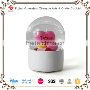 Small Custom Plastic Snow Globe thumbnail-1
