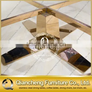 Hotel Project Wedding Event Using Round Marble Rose Golden Side Table thumbnail-4