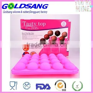 New Easy Instant Silicone Baking Flex Pan 20 Cup Tasty Top Cake Pop Mold Tray thumbnail-1