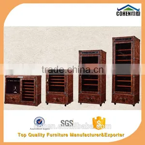 2016 Factory Direct Sale Customized Antique Home Furniture Wine Refrigerator for Livingroom/bar Decor for Hot Selling thumbnail-1