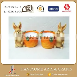 10 Inch Resin Home and Garden Decoration Animals Rabbit Figurine Art Supply thumbnail-3