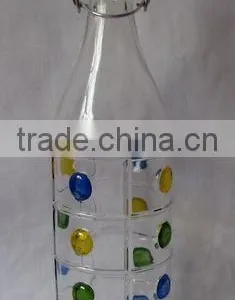 Hand Painted Juice Plastic Bottle thumbnail-4