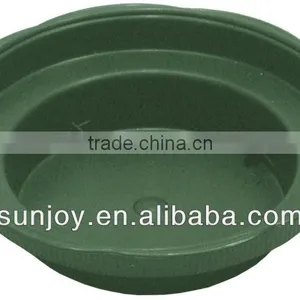 Green Plastic Florists Junior Bowl thumbnail-1