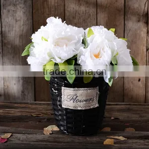 China Reliable Supplier Factory Direct Sales Wicker Flower Basket thumbnail-2