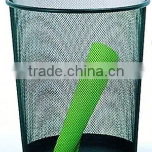 Cast Iron Mesh Trash Can thumbnail-1