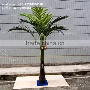 LXY081809 Wholesale Ornamental Plants Bonsai Artificial Areca Palm Bonsai Tree thumbnail-1
