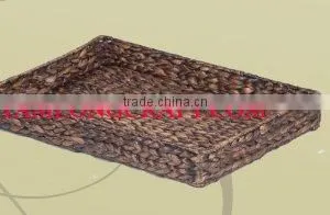 WATER HYACINTH BASKET/ TRAY TCC-BK23 thumbnail-1