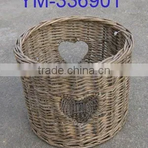 Grey Willow Heart Mosaic Metal Candle Holders thumbnail-1