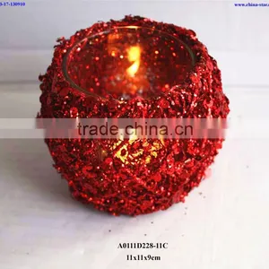 Wendding Candle Lanterns With Glitter thumbnail-1