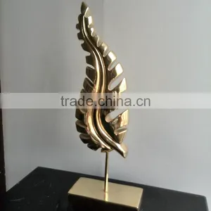Resin Art Leaf Statue Decoration thumbnail-2