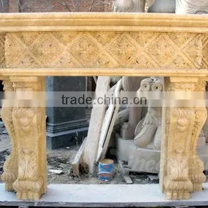 New Design Lion Head Fireplace Mantel for Wholesales thumbnail-6