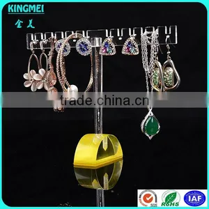 Creative Branches Earring Holder Displayed Acrylic Stand With Bsae thumbnail-3