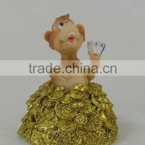 Resin Monkey Figurine for New Year thumbnail-4