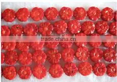 14mm Original Red Flat Coral thumbnail-1