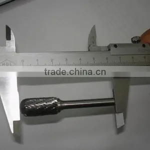 Cylindrical Ball Nose Tungsten Carbide Rotary Burrs/ Carbide Rotary Files thumbnail-1