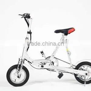 12" Mini Electric Folding Bike Mountain Electric Bikes thumbnail-1