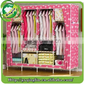 Fashionable Modern and Nice Folding Wardrobe Closet Cabinet thumbnail-4