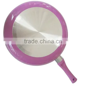 9pcs Cookware in Aluminum With White Ceramic Nonstick Coating thumbnail-6