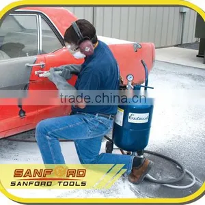 Easy Movement Sandblasting Machine For Rusty Cleaning thumbnail-5