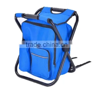 3 in 1 Cooler Backpack Chair With Padded Shoulder Strap thumbnail-3