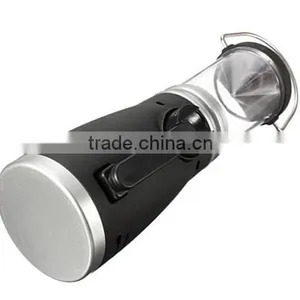 4 LED Rechargeable Lantern Camping Fishing Torch Lamp Hand Crank Tent Light NEW thumbnail-5