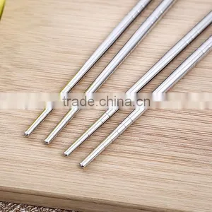 Bulk Wholesale Stainless Steel Chopsticks Tableware thumbnail-4