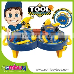 Hot Selling Big Plastic Suitcase Toys Workshop Tool Table thumbnail-1