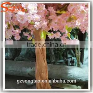 High Quality Decoration Artificial Pink Cherry Blossom Tree Artificial Indoor Cherry Tree thumbnail-6