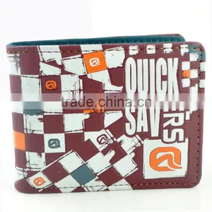Wholesale Men Funky Wallet Boy Wallet in Printing Style Brand Name Quicksavers thumbnail-3