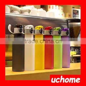 UCHOME Wholesale of Directly Privater Label Plastic Frosted Water Bottle/Thermos Sport Bottle With Superior Impact Resistance thumbnail-1