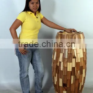 Wood Overlap Planter thumbnail-2