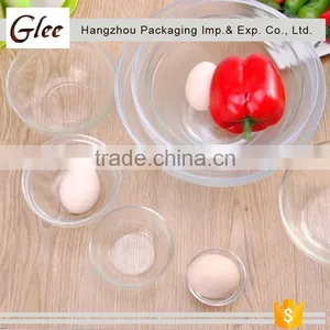 Fashional Unique Fancy Heat Resistant Salad Glass Bowl Baby Serve Bowl Glass thumbnail-2