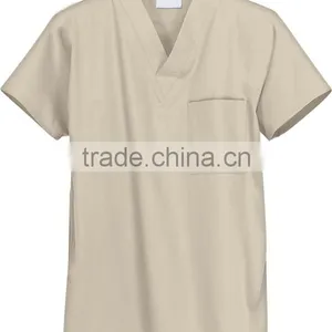 Hospital Unisex Reversible Scrub Tops Uniform Fashion Designs Factory China thumbnail-3