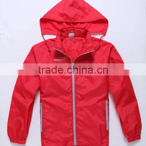 2014 Latest Style Mens 100% Polyester Rain Cheap Windbreaker Jacket thumbnail-1