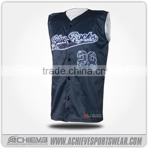 Cheap Wholesale Sublimation Custom Baseball Jerseys Uniform thumbnail-5
