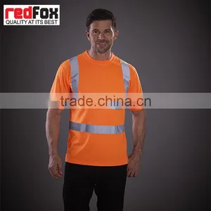 Hot Sale Wholesale Custom Safety Men's t Shirt thumbnail-1