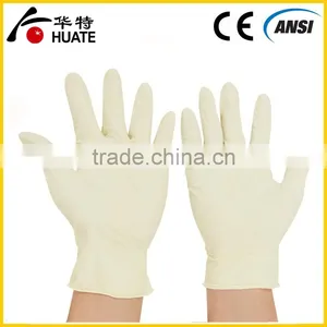 Shenzhen Supply Disposable Industiral Medical Examation Latex Gloves thumbnail-2