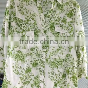 COTTON VOILE PRINTED SHIRT thumbnail-1