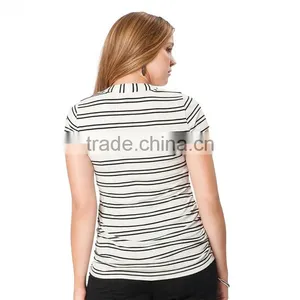 OEM Plus Size Fashion Women Maternity t Shirt Maternity Clothes Cheap thumbnail-4