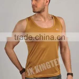 Wholesale 100 Polyester Tank Tops for Men thumbnail-2